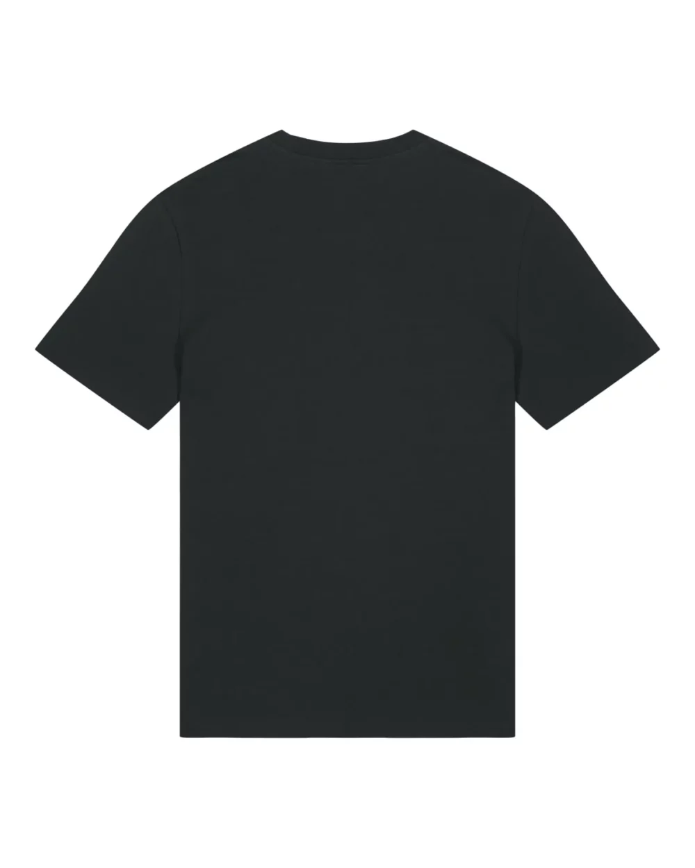 T-shirt bio unisexe Creator 2.0 coloris Black, à plat, vue de dos