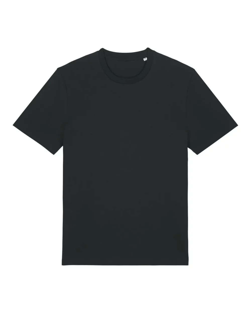 T-shirt bio unisexe Creator 2.0 coloris Black, à plat, vue de face