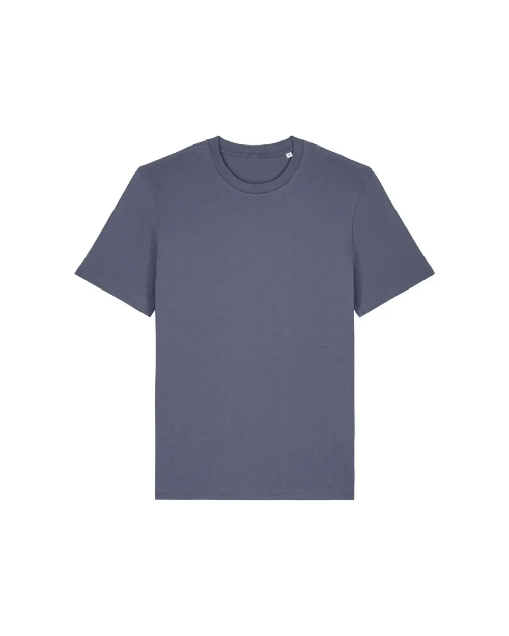 T-shirt bio unisexe Creator 2.0 coloris Blue Grey, à plat, vue de face