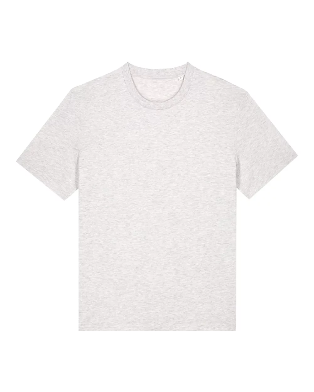 T-shirt bio unisexe Creator 2.0 coloris Cool Heather Grey, à plat, vue de face