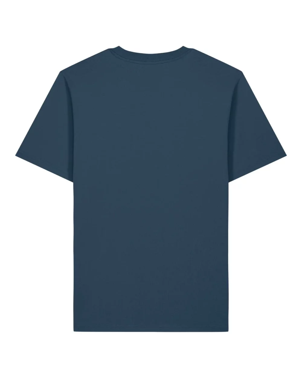 T-shirt bio unisexe Creator 2.0 coloris Deep Teal, à plat, vue de dos