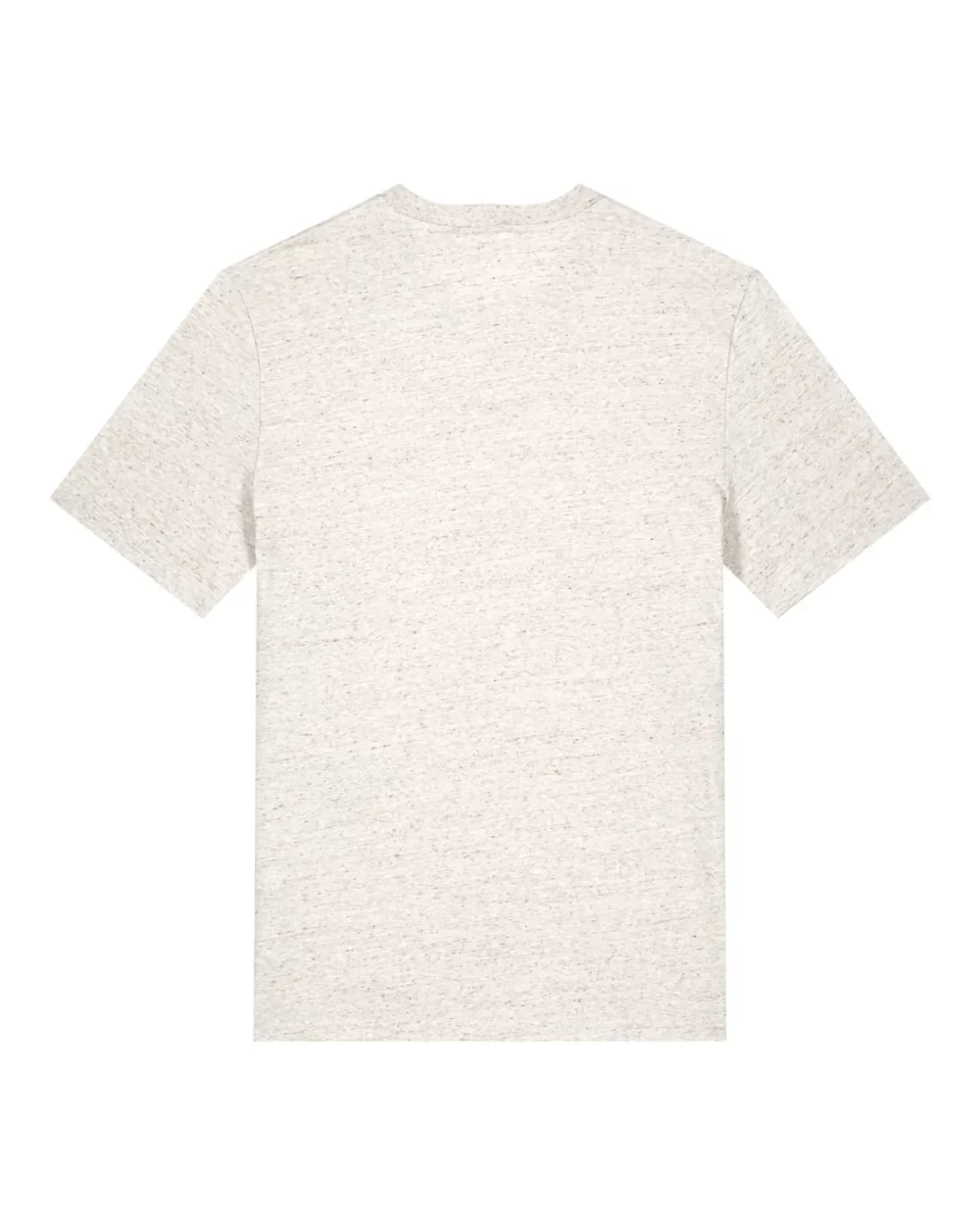 T-shirt bio unisexe Creator 2.0 coloris Eco Heather, à plat, vue de dos