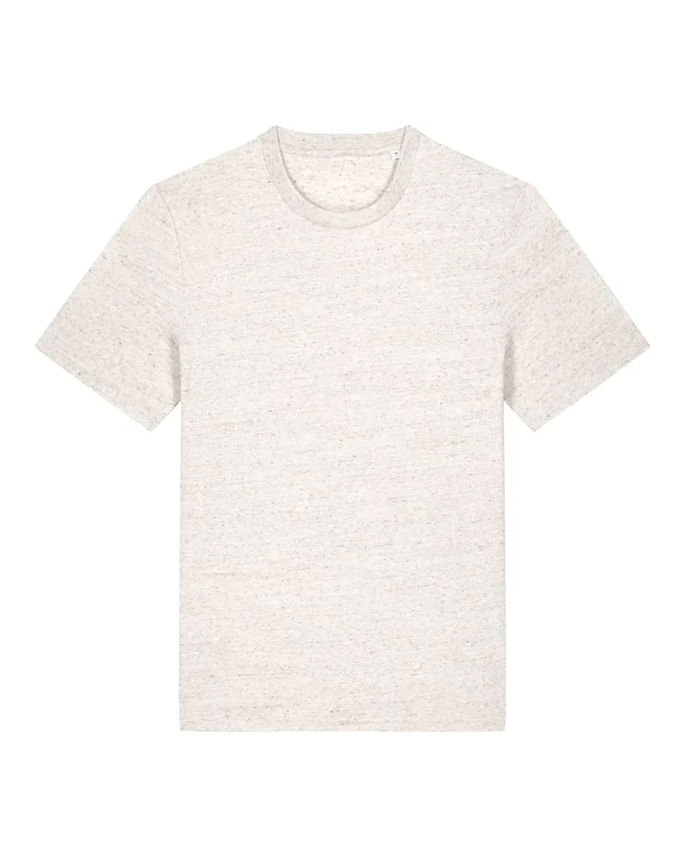 T-shirt bio unisexe Creator 2.0 coloris Eco Heather, à plat, vue de face