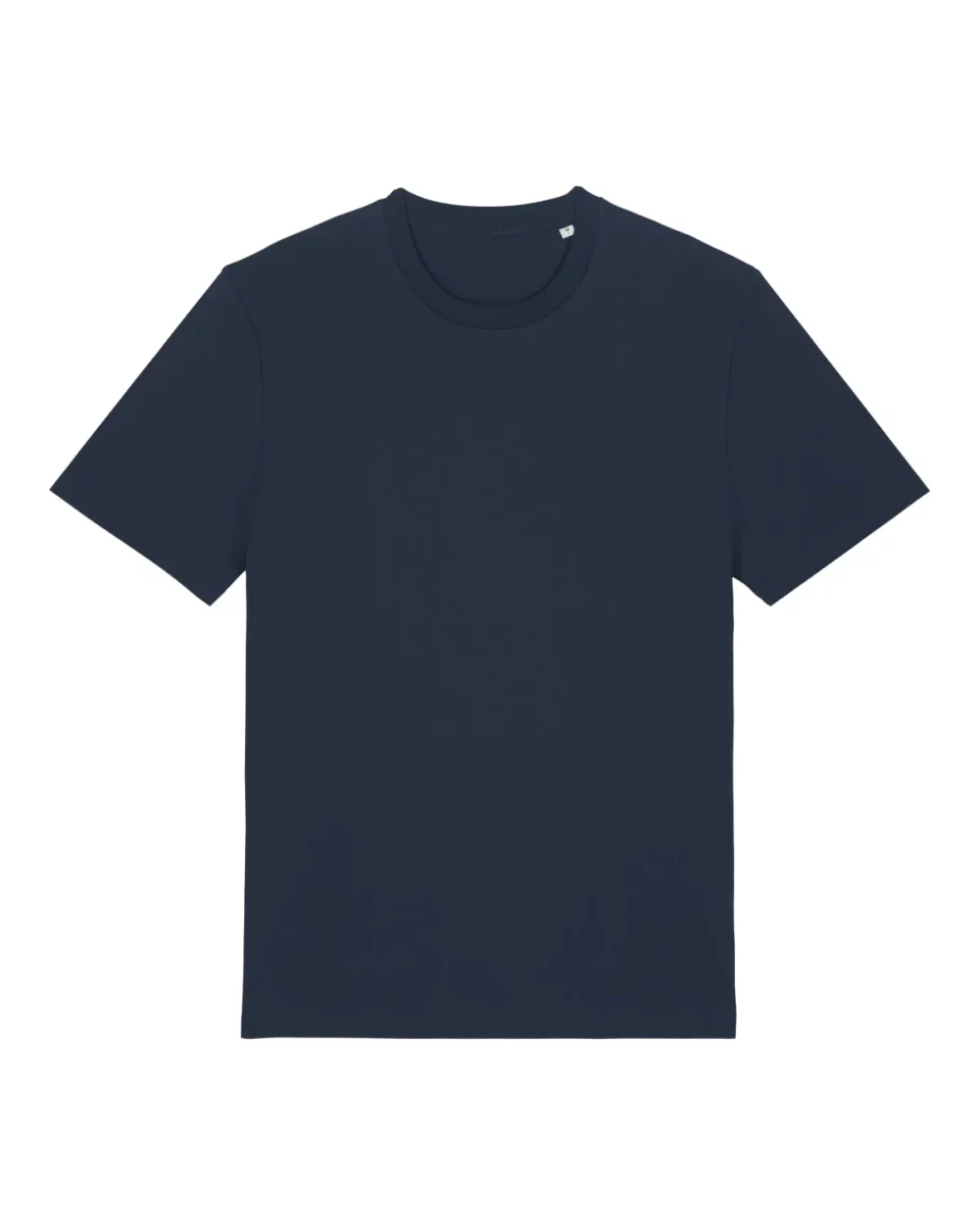 T-shirt bio unisexe Creator 2.0 coloris French Navy, à plat, vue de face