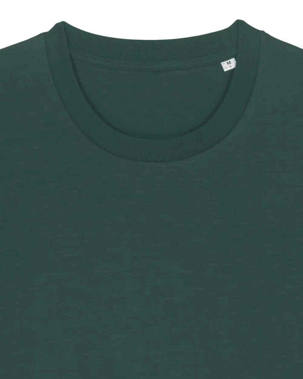 T-shirt bio unisexe Creator 2.0 coloris Glazed Green, détail à plat