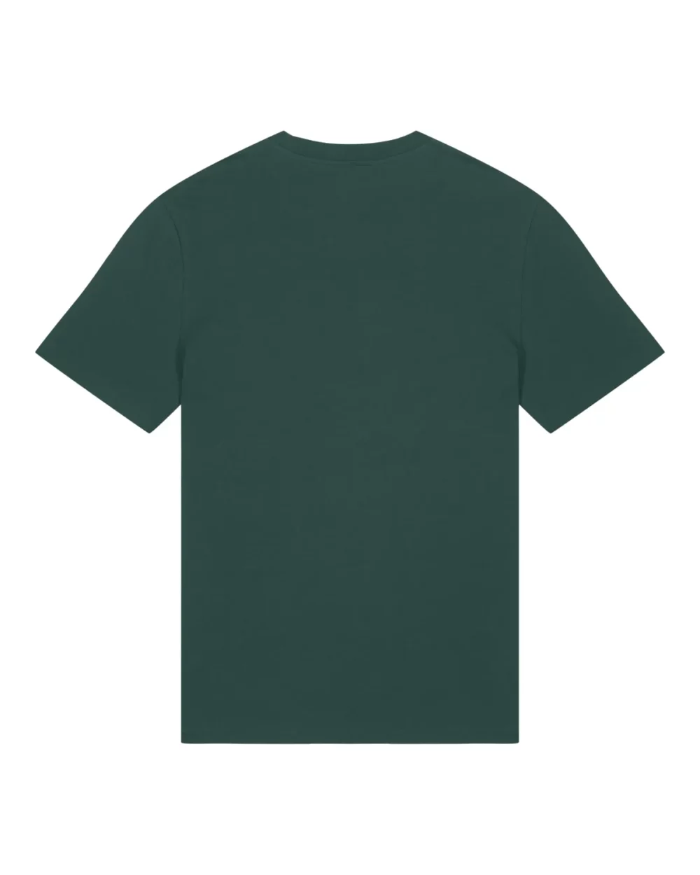 T-shirt bio unisexe Creator 2.0 coloris Glazed Green, à plat, vue de dos