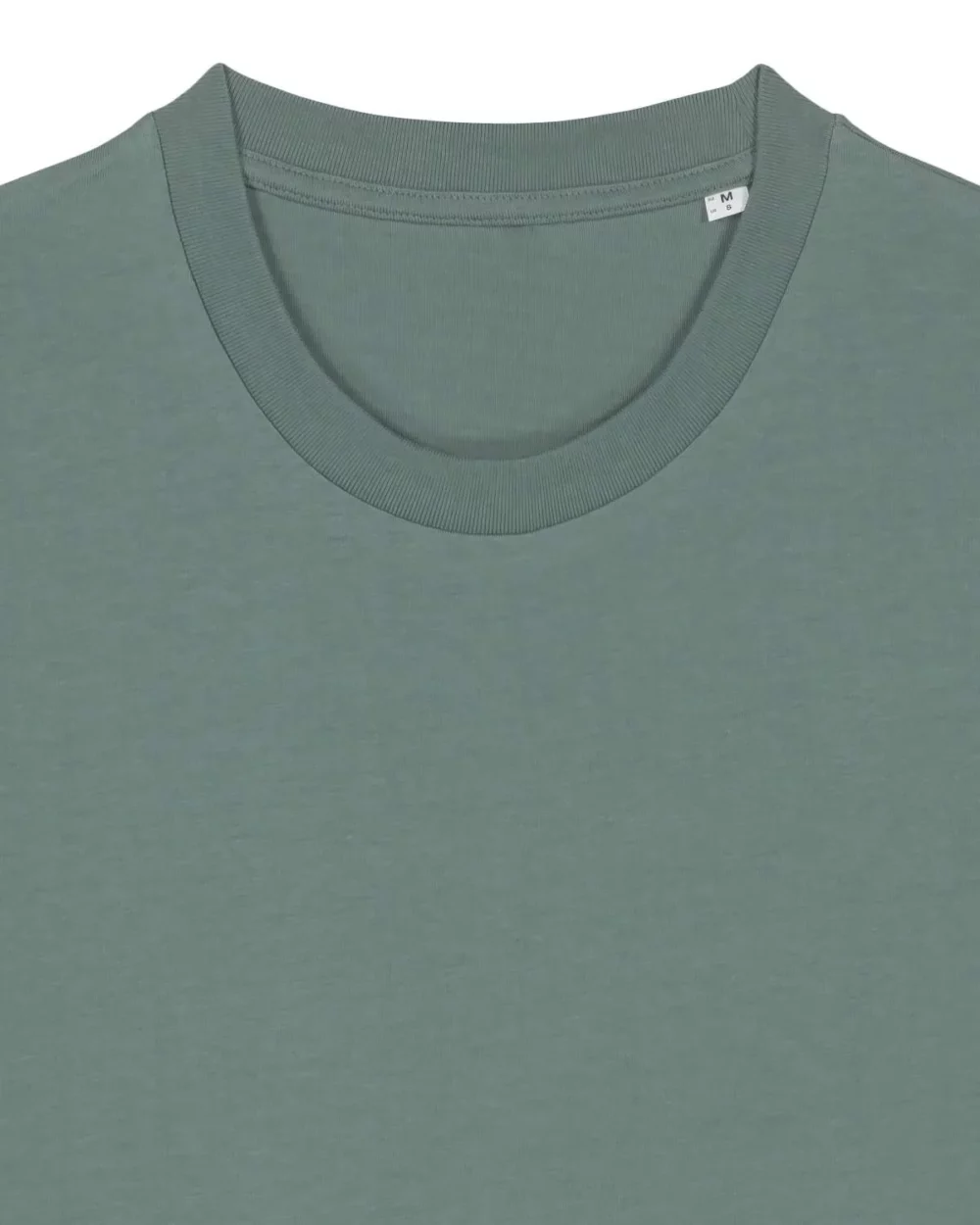 T-shirt bio unisexe Creator 2.0 coloris Green Bay, détail à plat