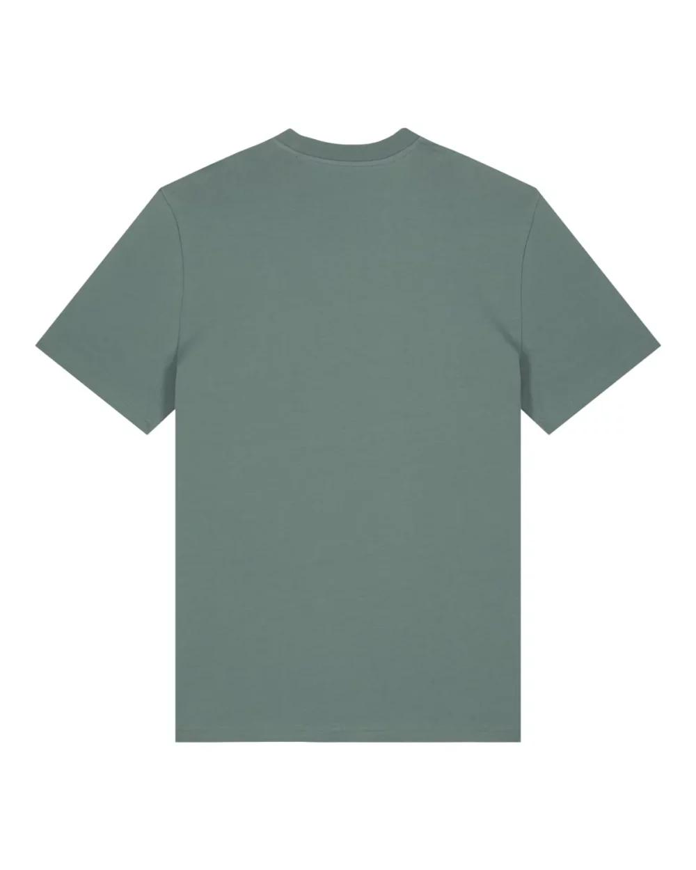 T-shirt bio unisexe Creator 2.0 coloris Green Bay, à plat, vue de dos