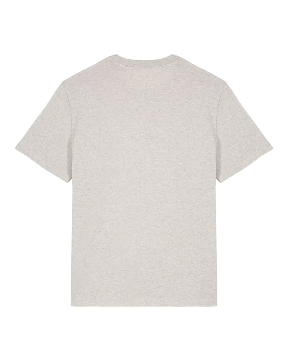 T-shirt bio unisexe Creator 2.0 coloris Heather Haze, à plat, vue de dos