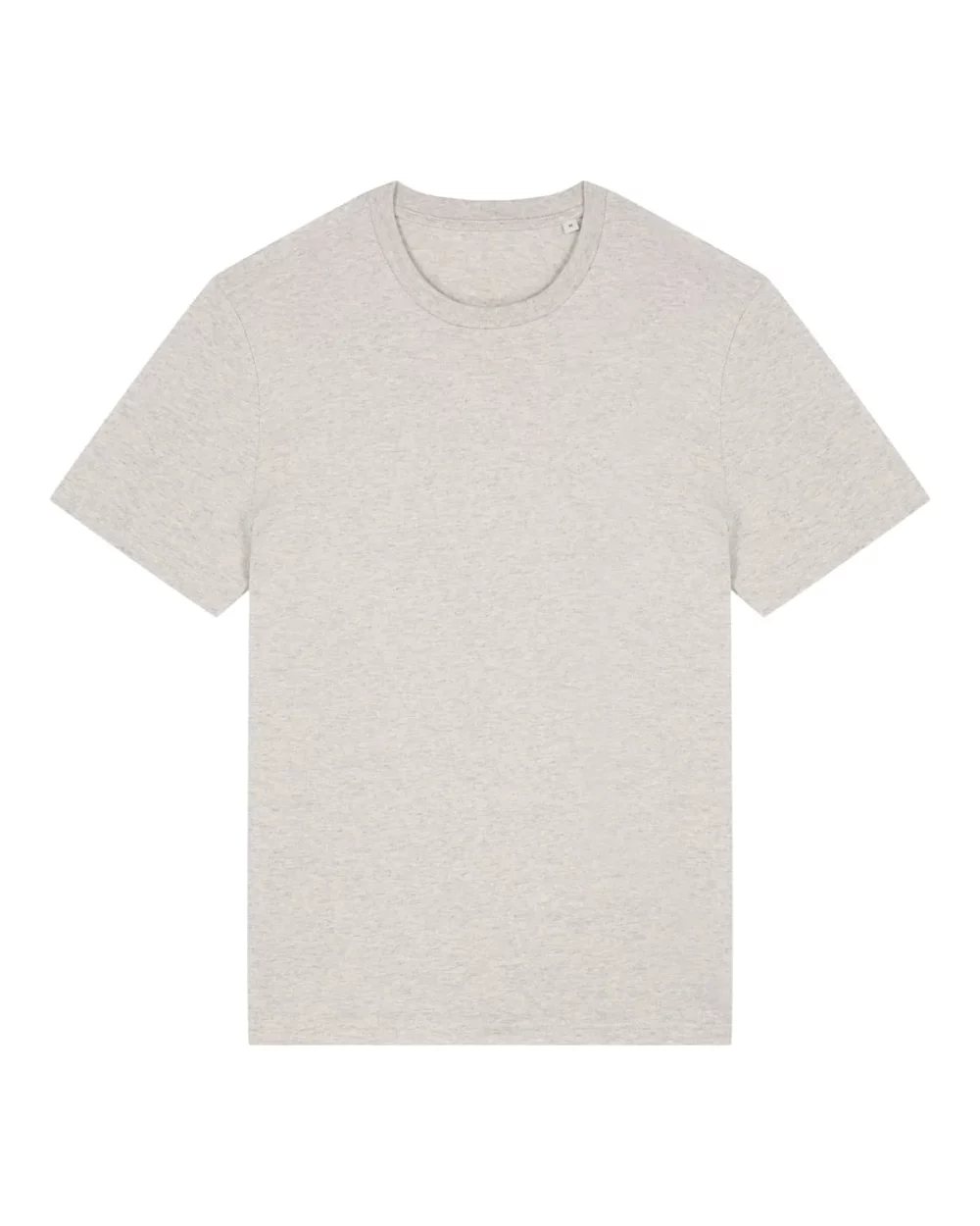 T-shirt bio unisexe Creator 2.0 coloris Heather Haze, à plat, vue de face