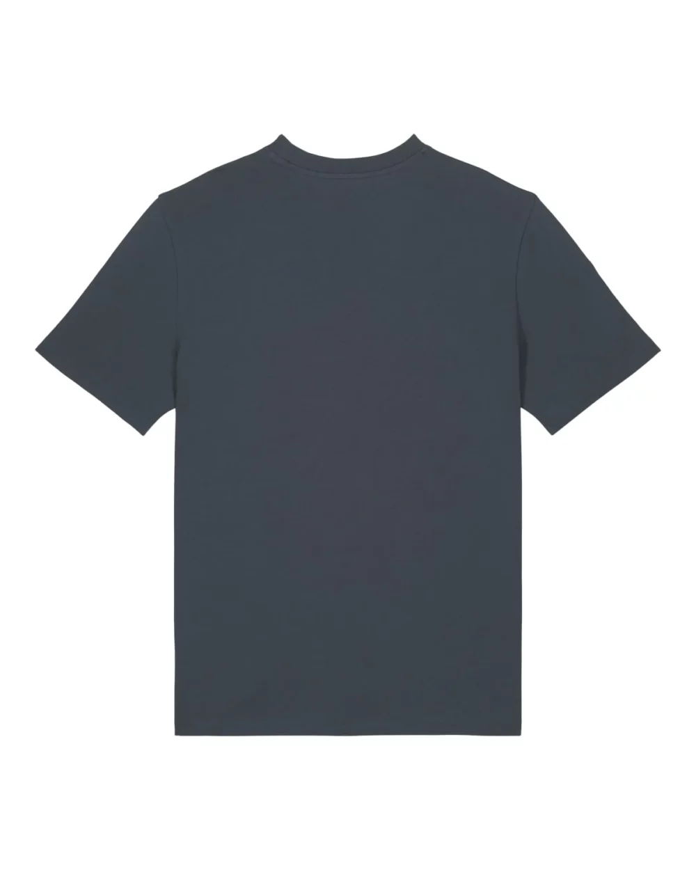 T-shirt bio unisexe Creator 2.0 coloris India Ink Grey, à plat, vue de dos