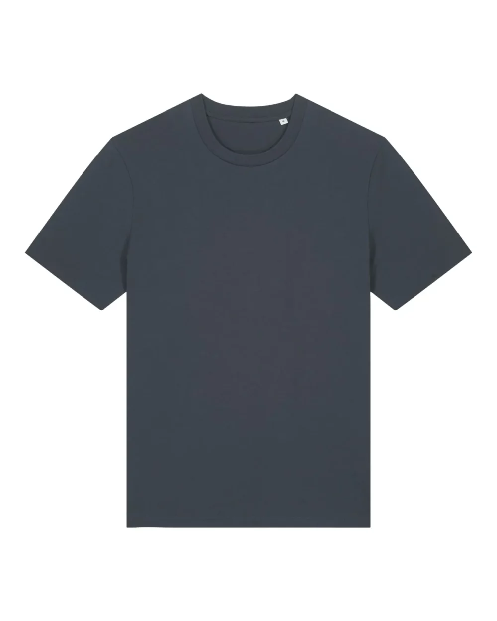 T-shirt bio unisexe Creator 2.0 coloris India Ink Grey, à plat, vue de face
