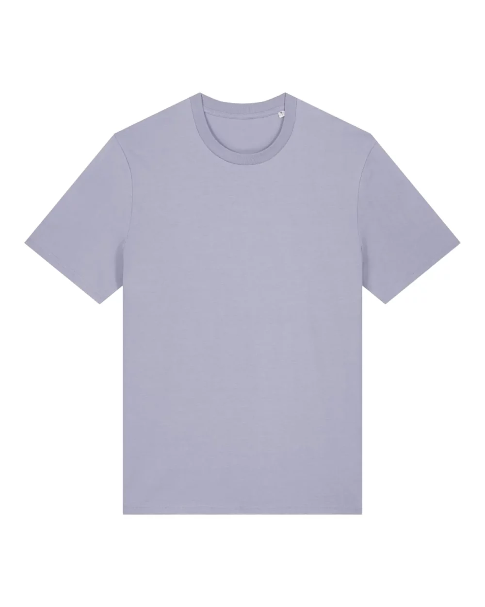T-shirt bio unisexe Creator 2.0 coloris Lavender, à plat, vue de face