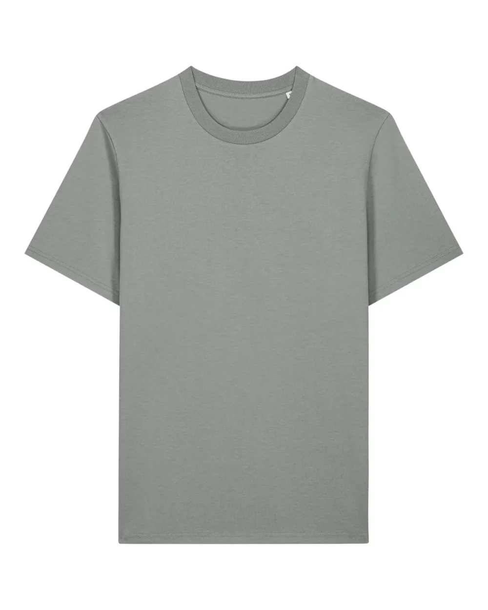T-shirt bio unisexe Creator 2.0 coloris Misty Grey, à plat, vue de face