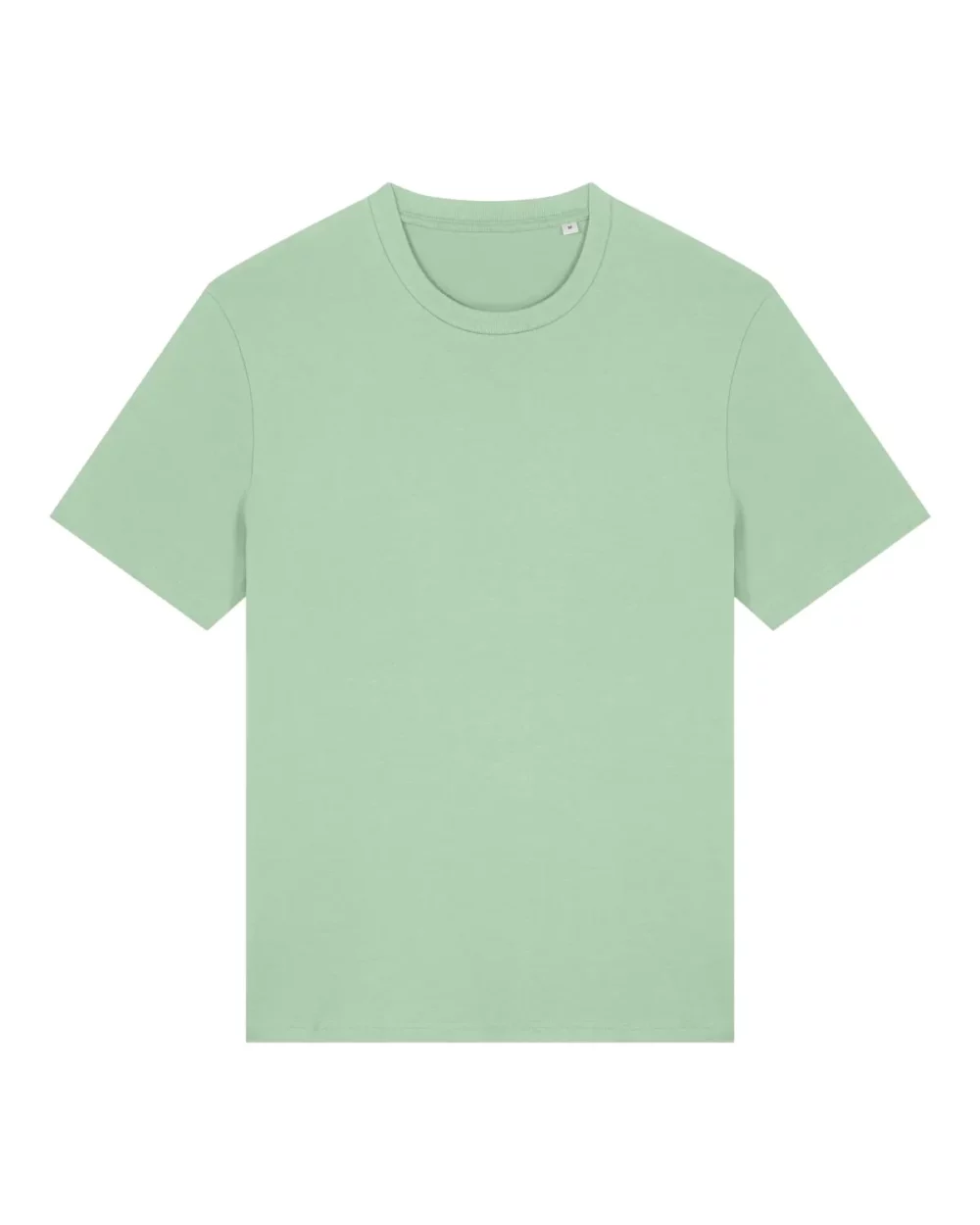 T-shirt bio unisexe Creator 2.0 coloris Misty Jade, à plat, vue de face