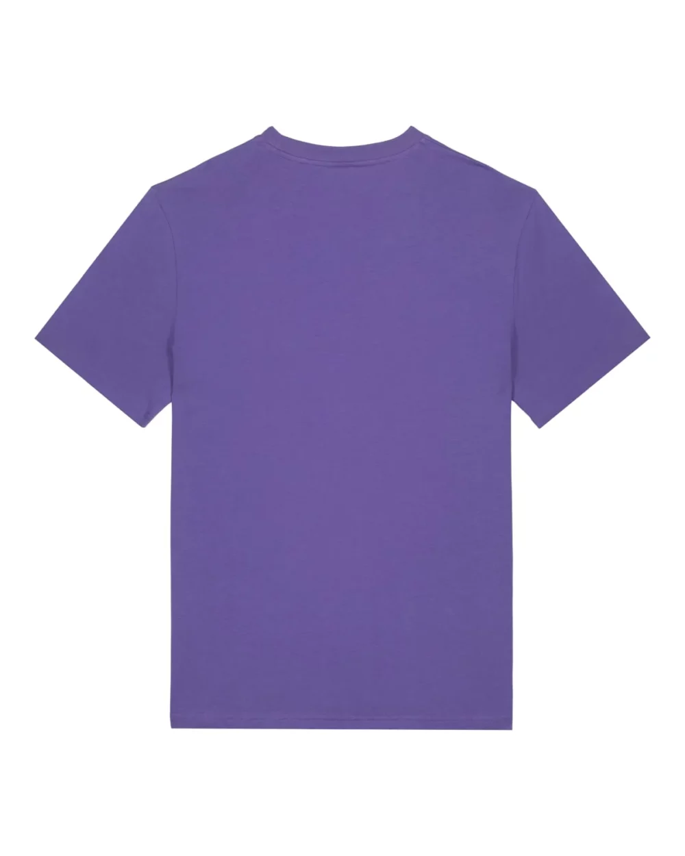 T-shirt bio unisexe Creator 2.0 coloris Purple Love, à plat, vue de dos