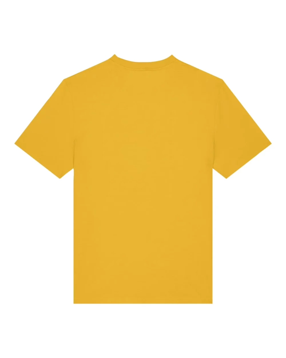 T-shirt bio unisexe Creator 2.0 coloris Spectra Yellow, à plat, vue de dos