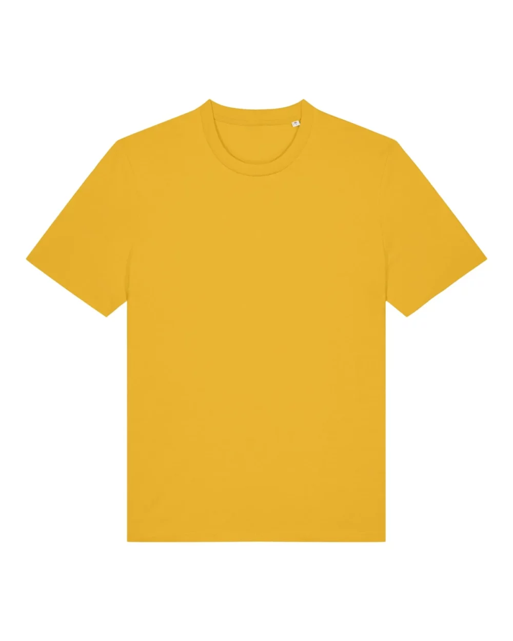 T-shirt bio unisexe Creator 2.0 coloris Spectra Yellow, à plat, vue de face