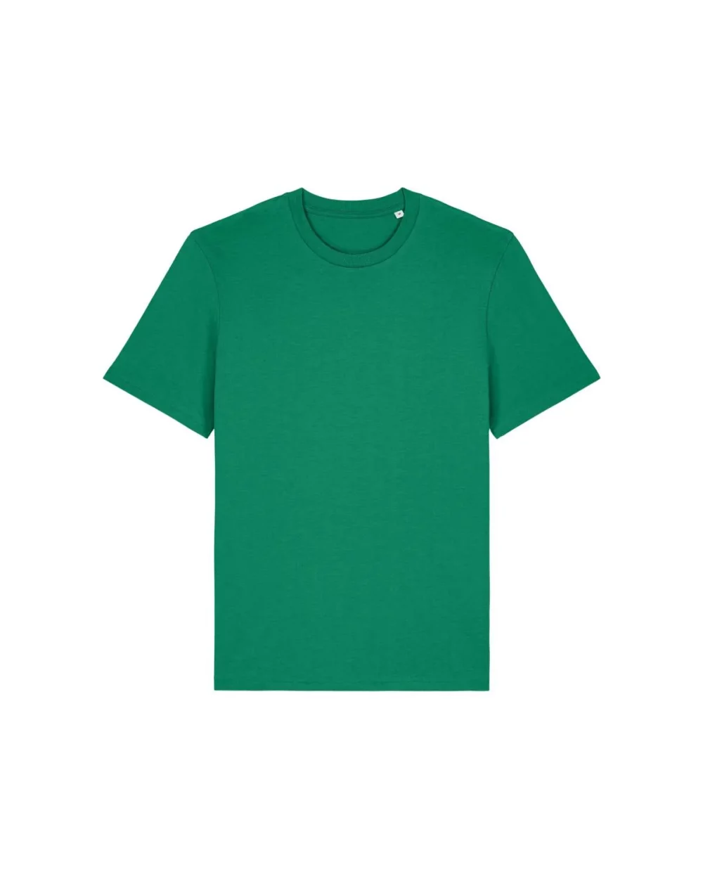T-shirt bio unisexe Creator 2.0 coloris Verdant Green, à plat, vue de face