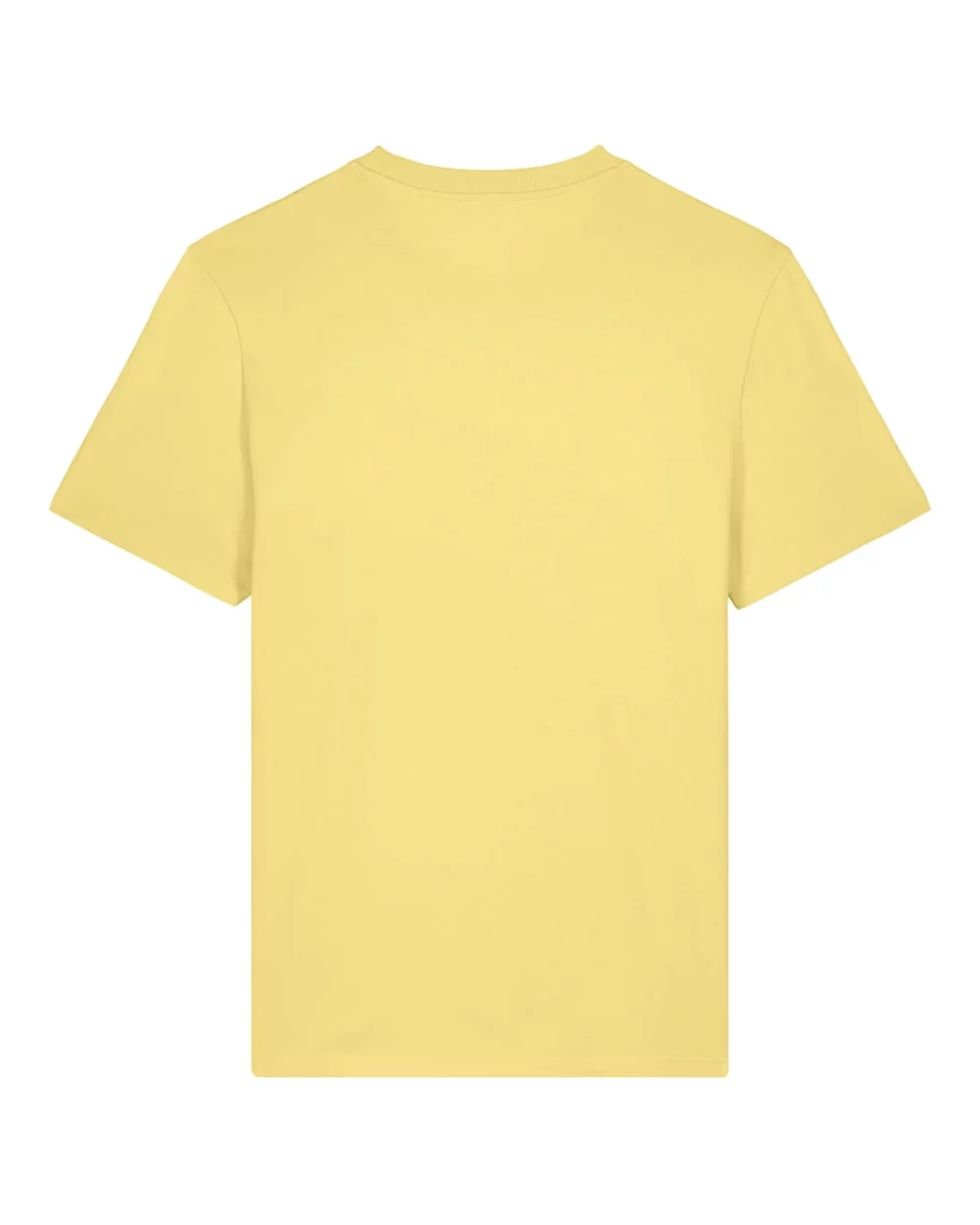 T-shirt bio unisexe Creator 2.0 coloris Viva Yellow, à plat, vue de dos