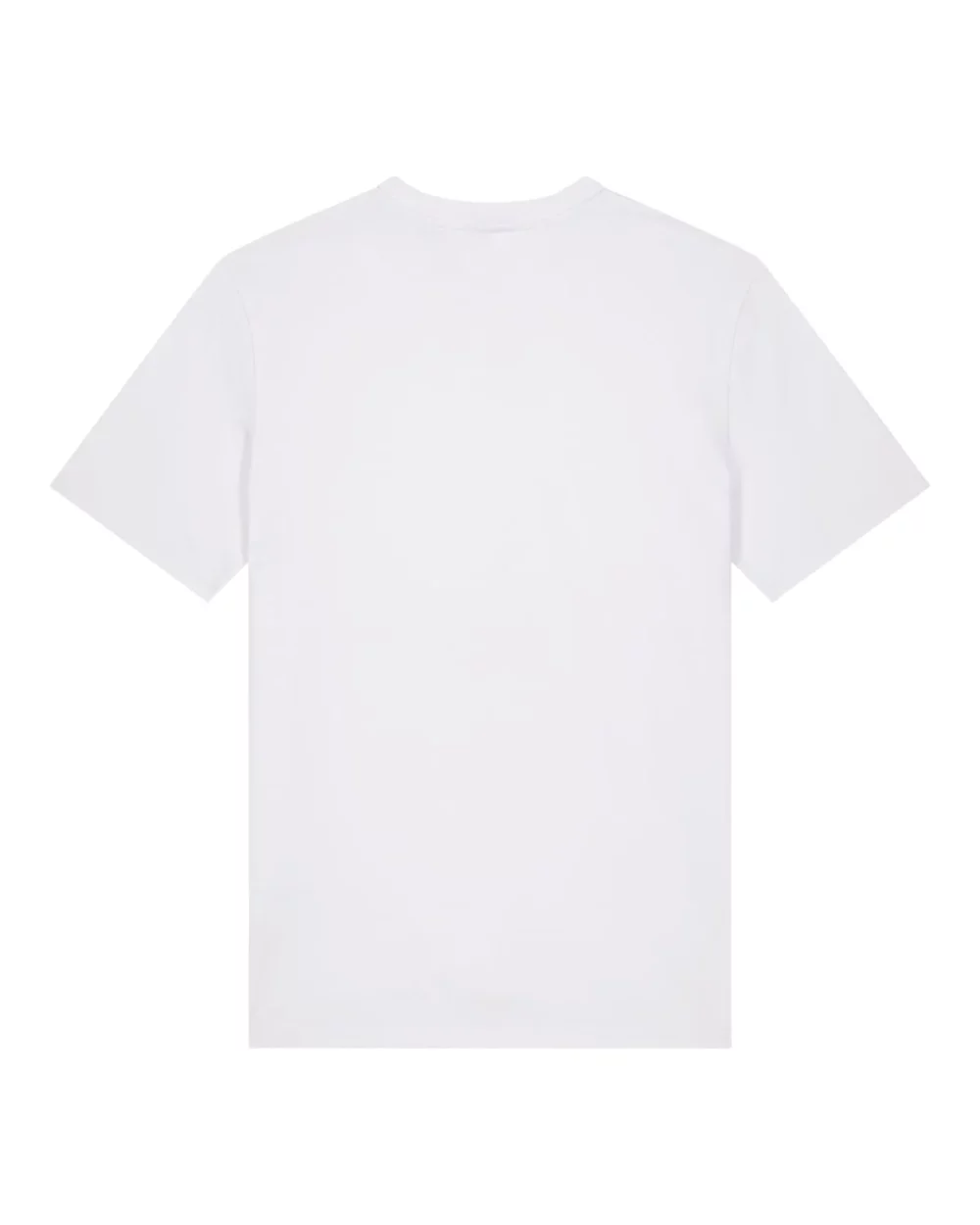 T-shirt bio unisexe Creator 2.0 coloris White, à plat, vue de dos