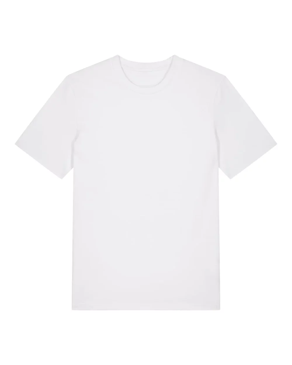 T-shirt bio unisexe Creator 2.0 coloris White, à plat, vue de face