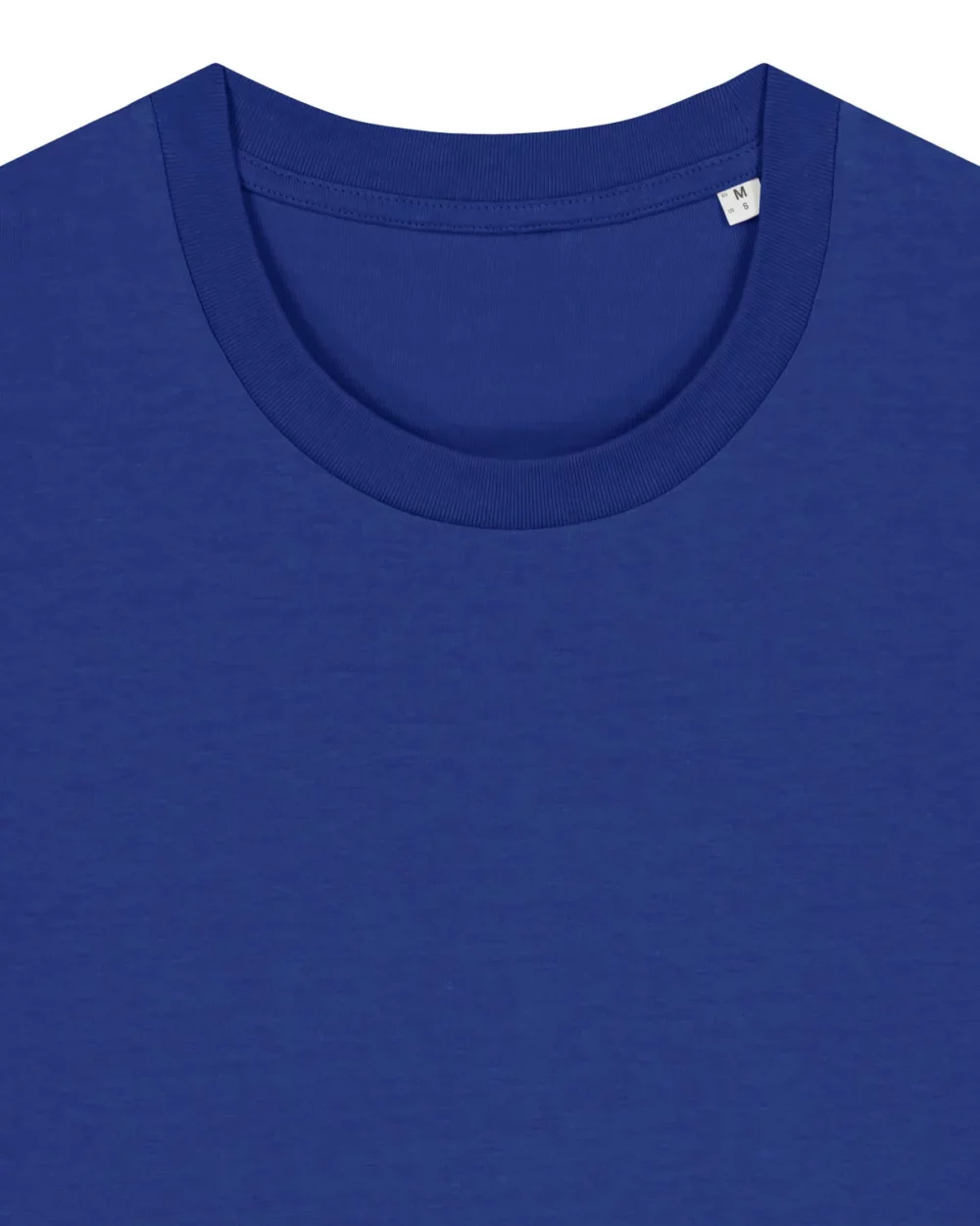 T-shirt bio unisexe Creator 2.0 coloris Worker Blue, détail à plat