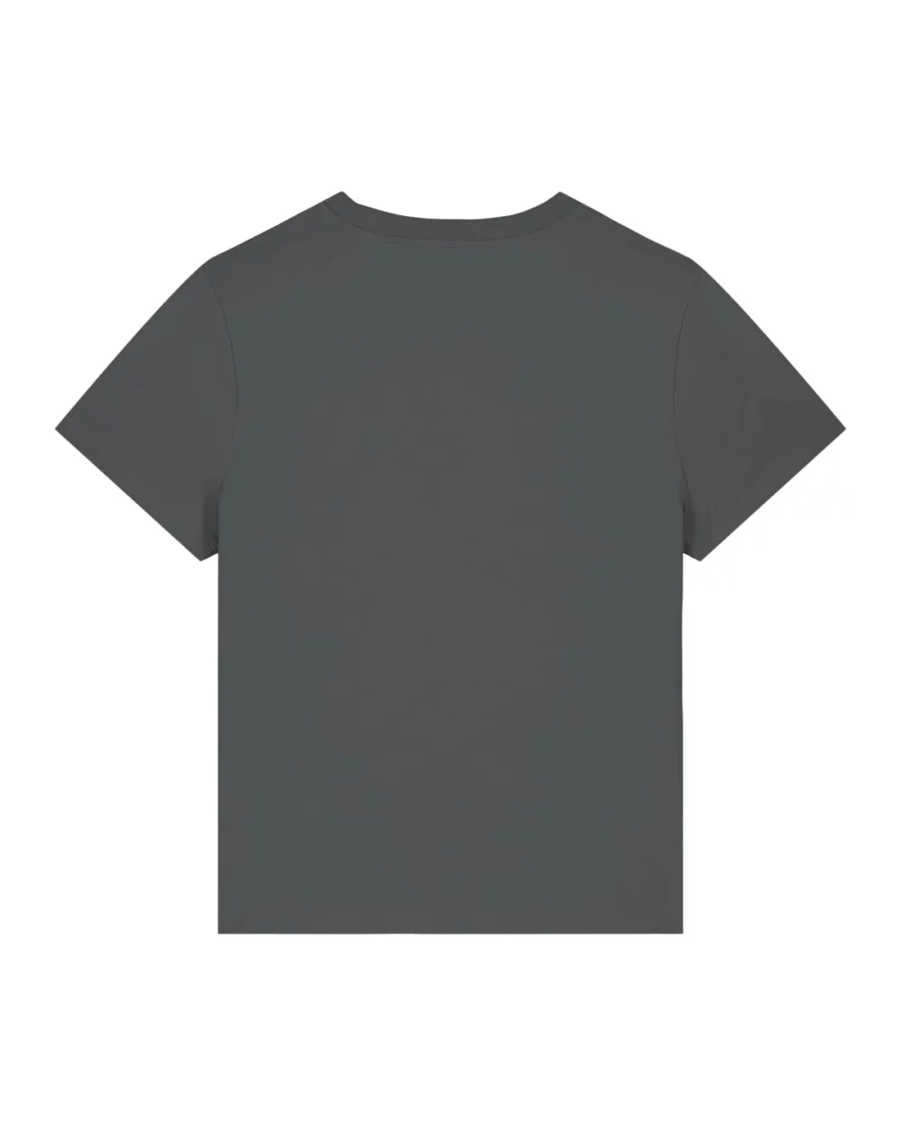 T-shirt bio femme Stella Muser coloris Anthracite, à plat, vue de dos