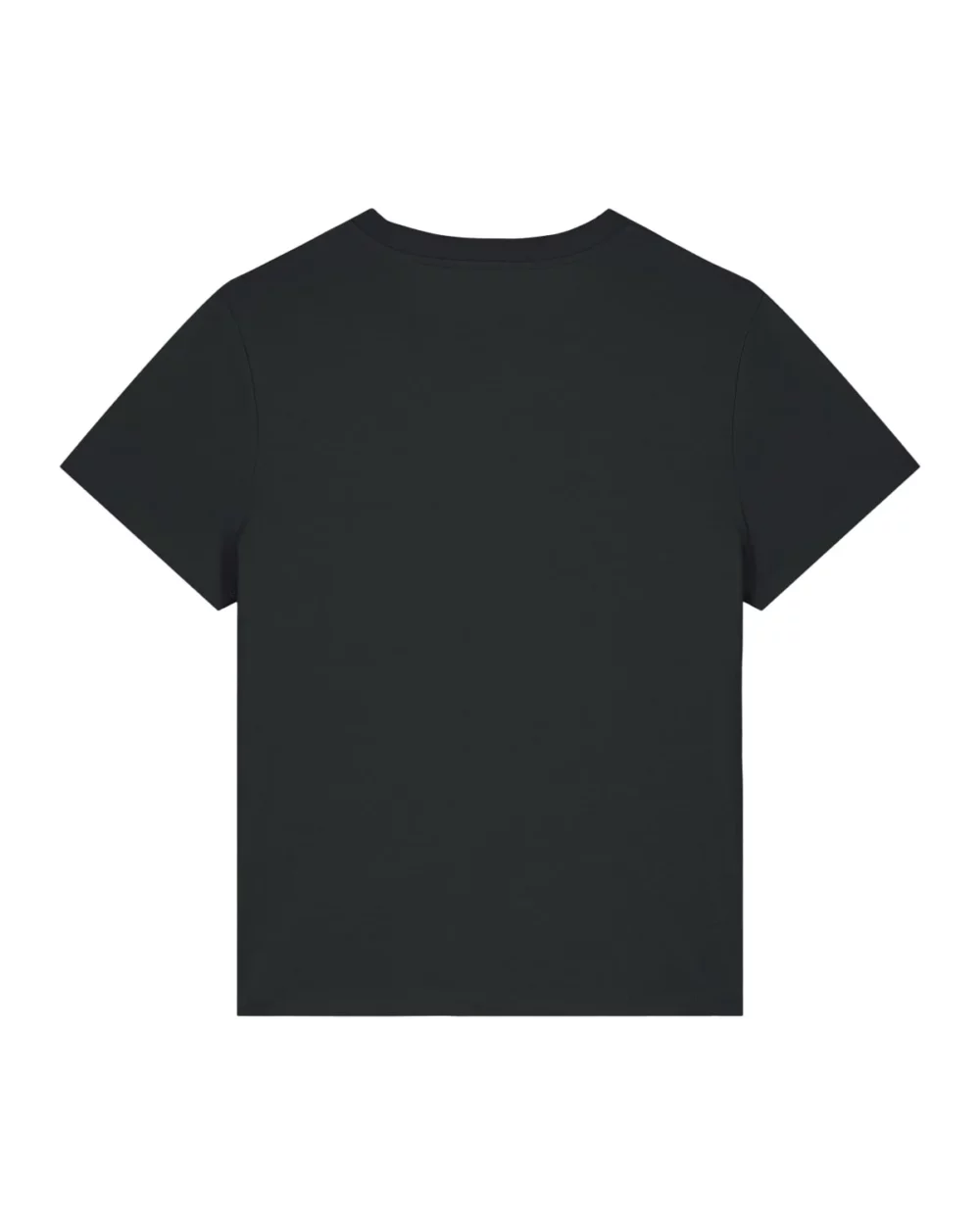 T-shirt bio femme Stella Muser coloris Black, à plat, vue de dos