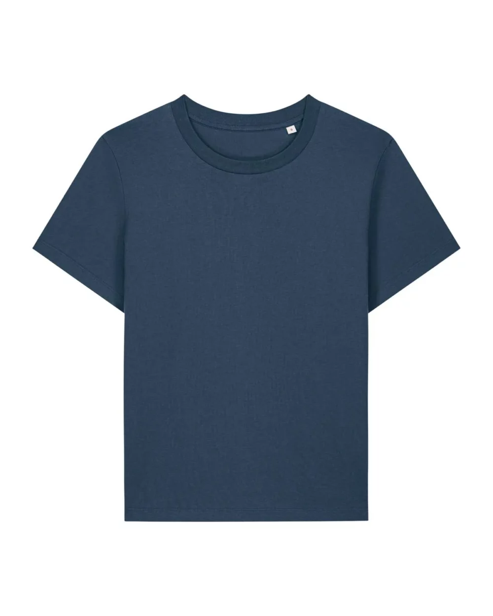 T-shirt bio femme Stella Muser coloris Deep Teal, à plat, vue de face