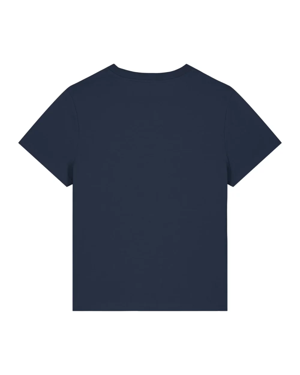 T-shirt bio femme Stella Muser coloris French Navy, à plat, vue de dos
