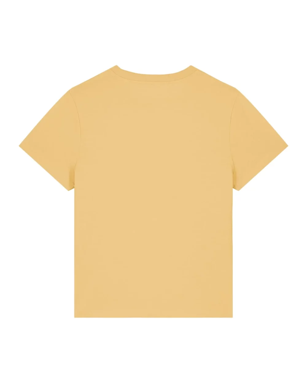 T-shirt bio femme Stella Muser coloris Nispero, à plat, vue de dos