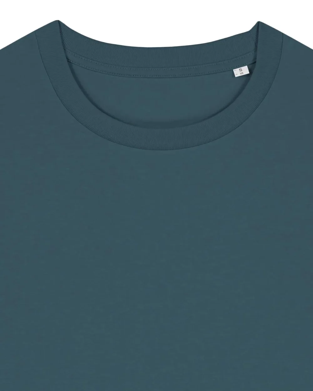 T-shirt bio femme Stella Muser coloris Stargazer, détail à plat